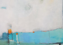 Original art for sale at UGallery.com | Open Spaces by Dorothy Gaziano | $2,900 | acrylic painting | 48' h x 48' w | thumbnail 4