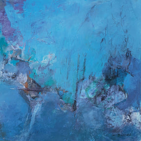 acrylic painting by Dorothy Gaziano titled Open Waters