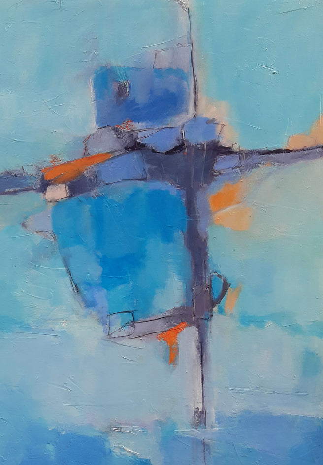 Reconstruction by Dorothy Gaziano |  Closeup View of Artwork 