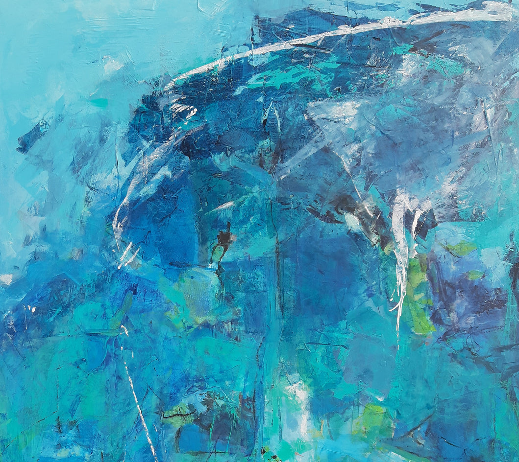 Surface Tension by Dorothy Gaziano |  Closeup View of Artwork 