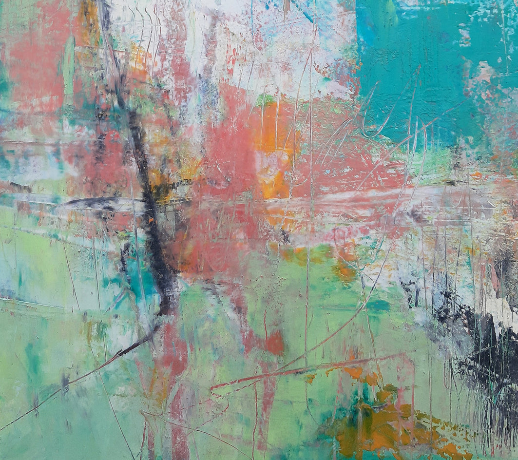 Abstract 2 by Dorothy Gaziano |  Closeup View of Artwork 