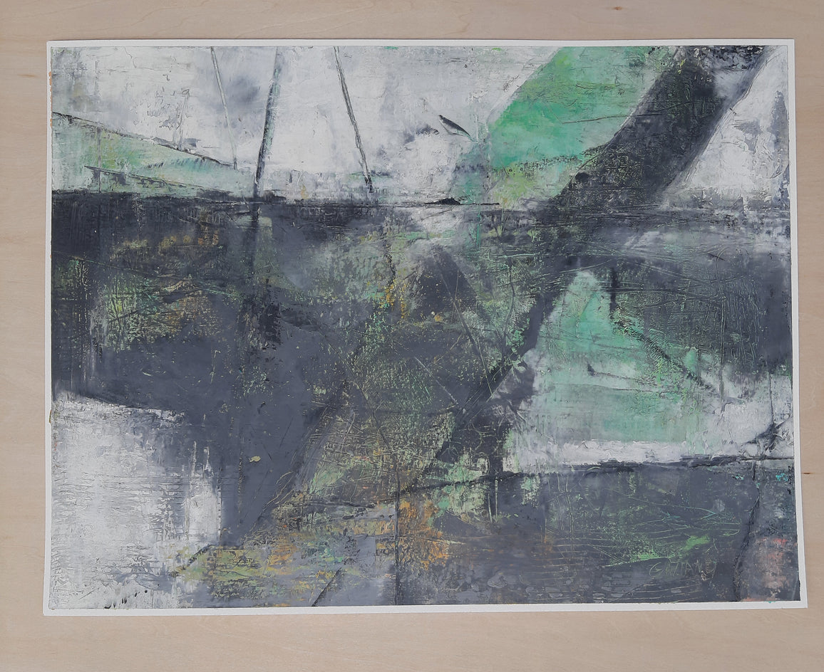 Abstract 3 by Dorothy Gaziano |  Context View of Artwork 