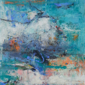 Original art for sale at UGallery.com | Abstract 4 by Dorothy Gaziano | $850 | oil painting | 20' h x 20' w