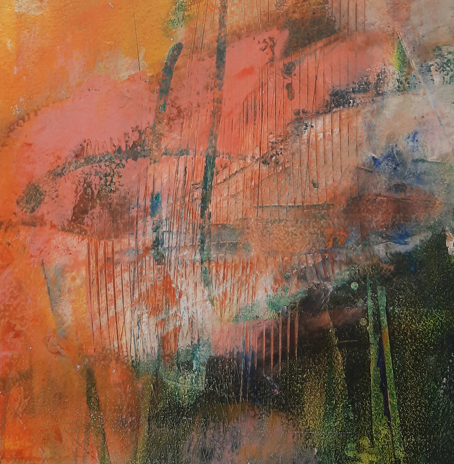 Autumn Beauty by Dorothy Gaziano |  Closeup View of Artwork 