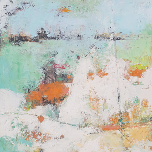Cloud Cover on an Otherwise Sunny Day by Dorothy Gaziano |   Closeup View of Artwork 