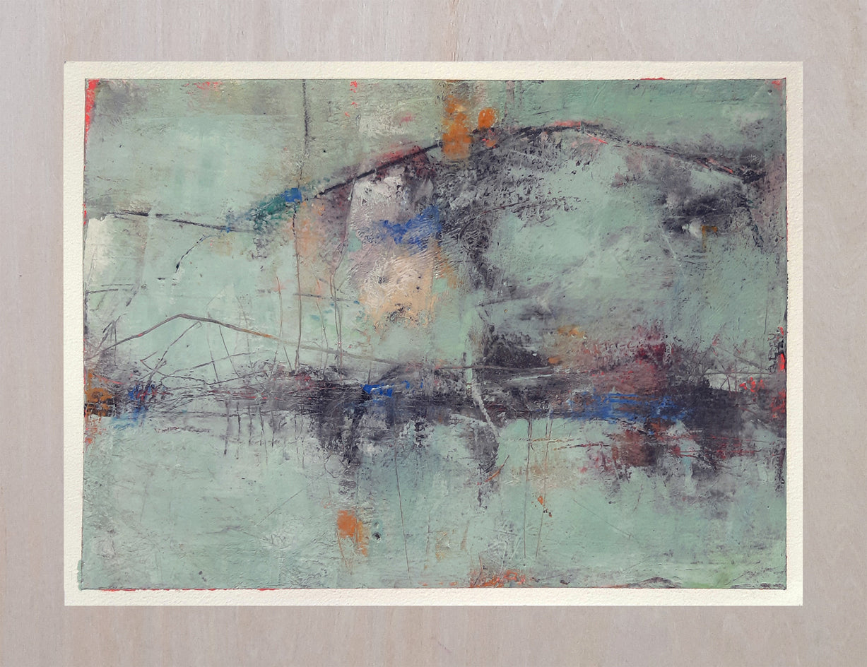 Distant Hills by Dorothy Gaziano |  Context View of Artwork 