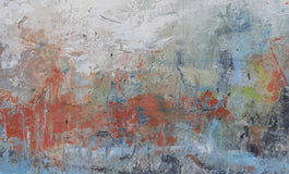 Original art for sale at UGallery.com | Landscape 1 by Dorothy Gaziano | $200 | oil painting | 9' h x 12' w | thumbnail 4
