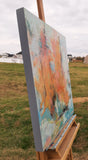 Original art for sale at UGallery.com | Lets Dance by Dorothy Gaziano | $950 | oil painting | 24' h x 24' w | thumbnail 2