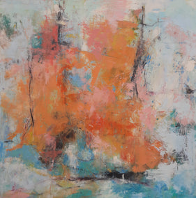 oil painting by Dorothy Gaziano titled Lets Dance