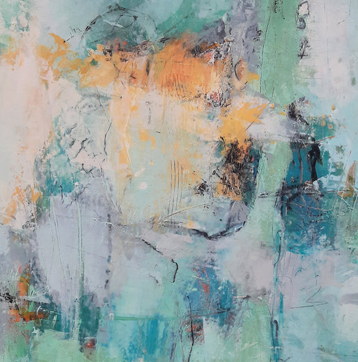 Quiet Turbulence by Dorothy Gaziano |   Closeup View of Artwork 