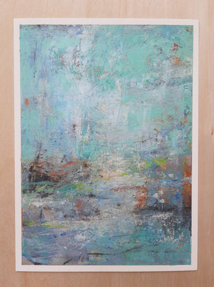 Summer Showers by Dorothy Gaziano |  Side View of Artwork 