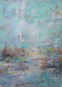 oil painting by Dorothy Gaziano titled Summer Showers