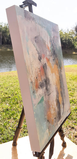 The Journey by Dorothy Gaziano |  Side View of Artwork 