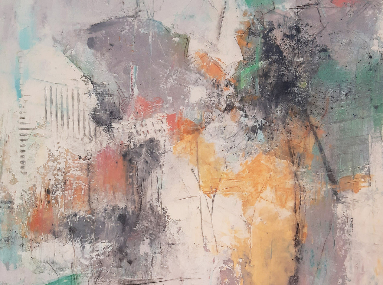 The Journey by Dorothy Gaziano |  Closeup View of Artwork 