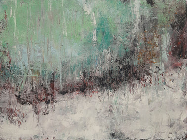 oil painting by Dorothy Gaziano titled Tree Line