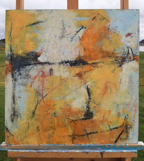 Yellow by Dorothy Gaziano |  Context View of Artwork 