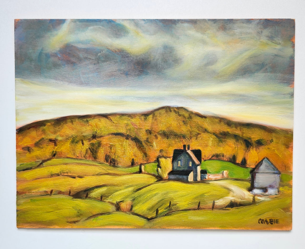 Early Fall, York County, Pennsylvania by Doug Cosbie |  Context View of Artwork 