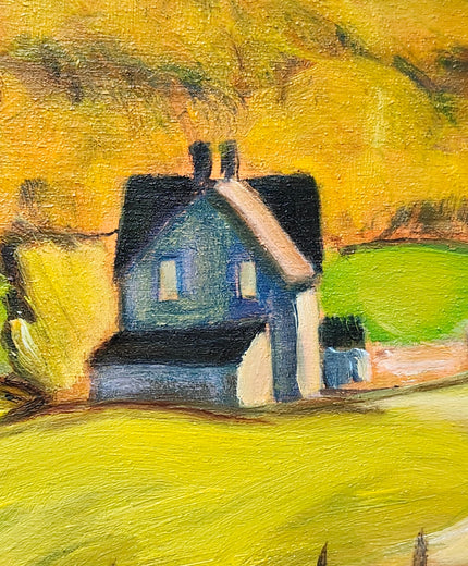 Early Fall, York County, Pennsylvania by Doug Cosbie |   Closeup View of Artwork 