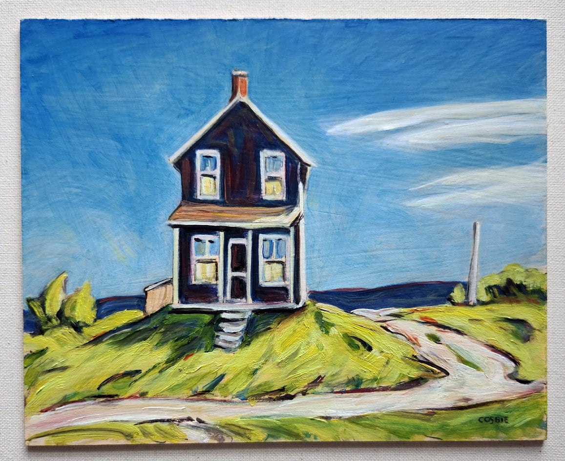 Pennsylvania Farmhouse by Doug Cosbie |  Context View of Artwork 