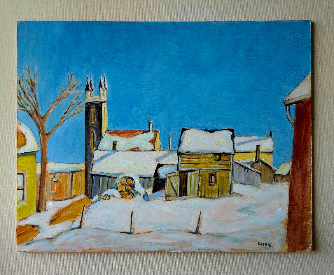 Vermont Winter by Doug Cosbie |  Context View of Artwork 