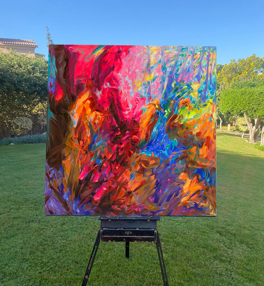 Bold Paradise by Dowa Hattem |  Context View of Artwork 