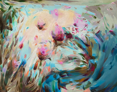 Blooms Embracing the Waves by Dowa Hattem | Artwork Main Image