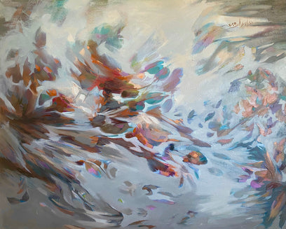 Hope Rising in Grey by Dowa Hattem | Artwork Main Image