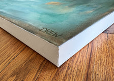 Original art for sale at UGallery.com | Beyond the Line by Drew Noel Marin | $2,800 | acrylic painting | 24' h x 48' w | thumbnail 2