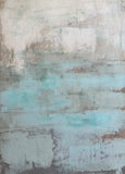Original art for sale at UGallery.com | Beyond the Sea by Drew Noel Marin | $1,875 | acrylic painting | 40' h x 16' w | thumbnail 4