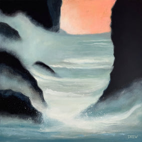 acrylic painting by Drew Noel Marin titled Crash into Me