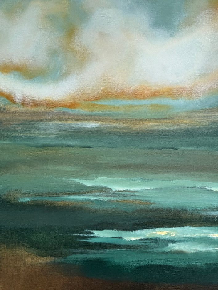 Daybreak by Drew Noel Marin |  Closeup View of Artwork 