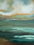 Original art for sale at UGallery.com | Daybreak by Drew Noel Marin | $3,400 | acrylic painting | 30' h x 48' w | thumbnail 4