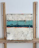 Original art for sale at UGallery.com | Fiery Spirit by Drew Noel Marin | $1,250 | acrylic painting | 24' h x 24' w | thumbnail 3