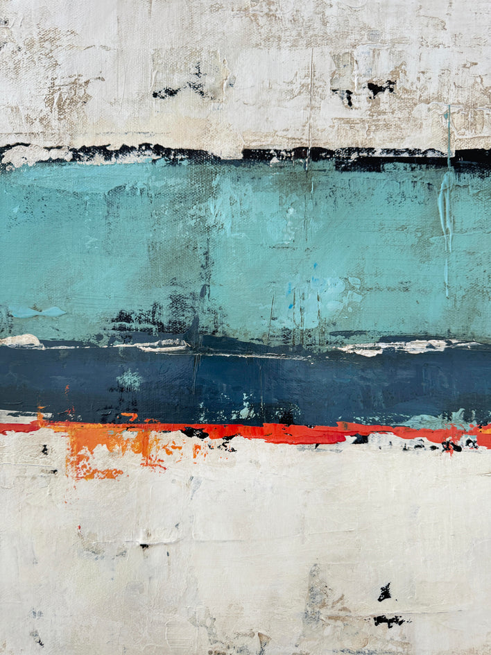 Fiery Spirit by Drew Noel Marin |  Closeup View of Artwork 