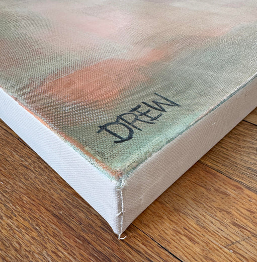 King by Drew Noel Marin |  Side View of Artwork 