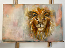 Original art for sale at UGallery.com | King by Drew Noel Marin | $3,400 | acrylic painting | 30' h x 48' w | thumbnail 3