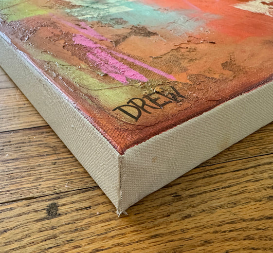 More Than a Feeling by Drew Noel Marin |  Side View of Artwork 