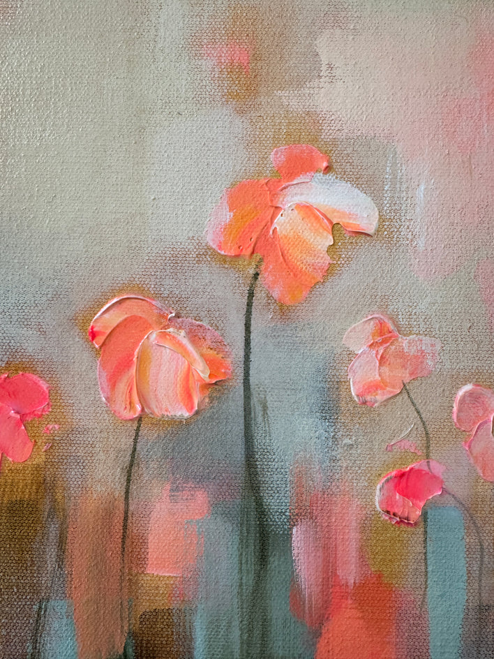 Rooted in Light by Drew Noel Marin |  Closeup View of Artwork 