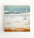 Original art for sale at UGallery.com | Silver Lining by Drew Noel Marin | $2,900 | acrylic painting | 36' h x 36' w | thumbnail 3