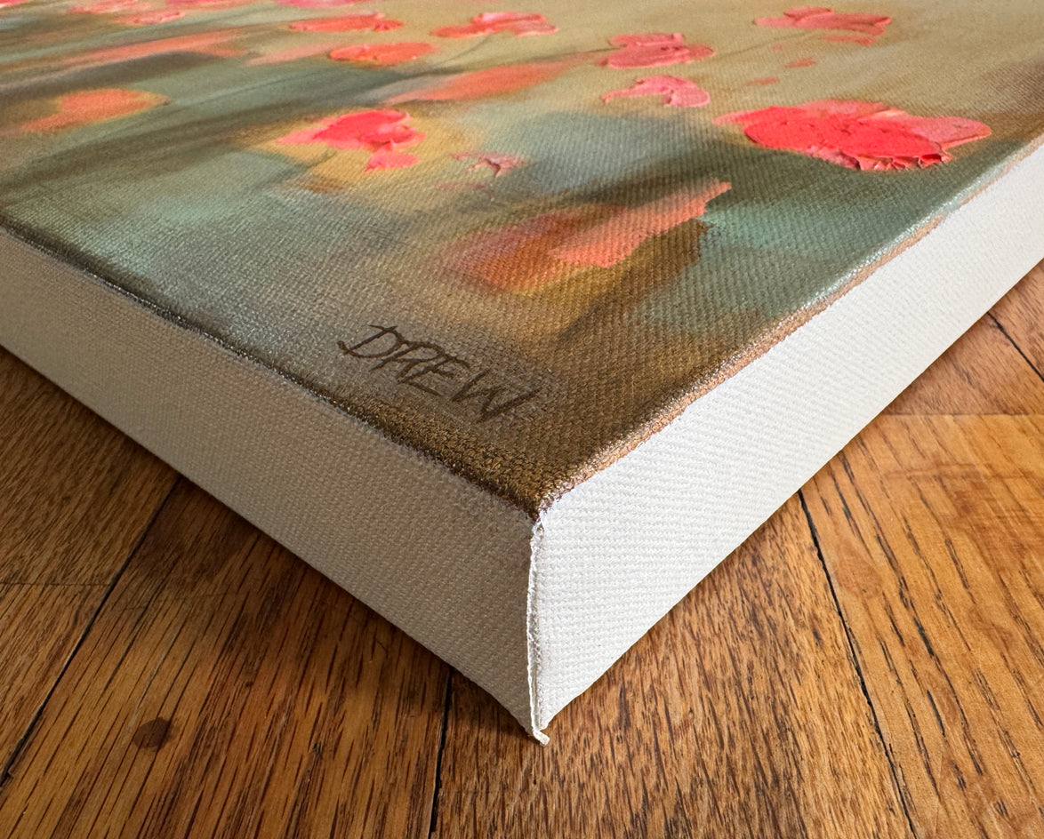 The Wild Ones by Drew Noel Marin |  Side View of Artwork 