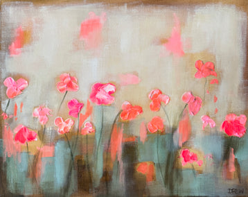 acrylic painting by Drew Noel Marin titled The Wild Ones