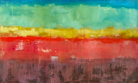 acrylic painting by Drew Noel Marin titled Unity