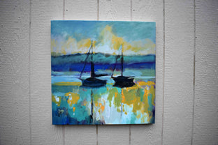 Harbor Pals by Kip Decker |  Context View of Artwork 