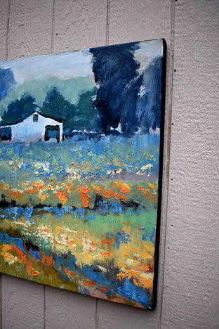 Near Half Moon Bay by Kip Decker |  Side View of Artwork 