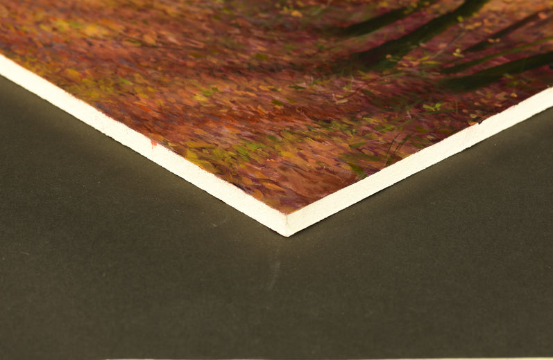 The Memory of Autumn by Dariusz Choinski |  Side View of Artwork 