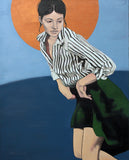 Original art for sale at UGallery.com | Anasyrma by Duane Brown | $2,325 | oil painting | 30' h x 24' w | thumbnail 1