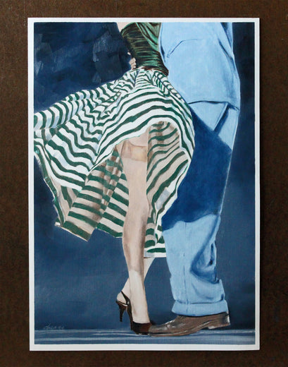 Apple Fruit-Stripe by Duane Brown |  Context View of Artwork 