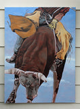Original art for sale at UGallery.com | Attached by Duane Brown | $5,175 | oil painting | 40' h x 30' w | thumbnail 3