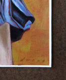 Original art for sale at UGallery.com | Blueberry by Duane Brown | $675 | oil painting | 13' h x 9.25' w | thumbnail 2