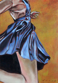 oil painting by Duane Brown titled Blueberry